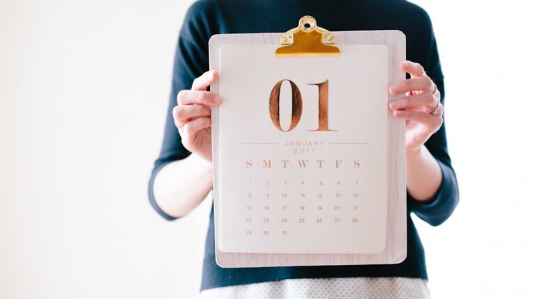 Photo Calendar, organization