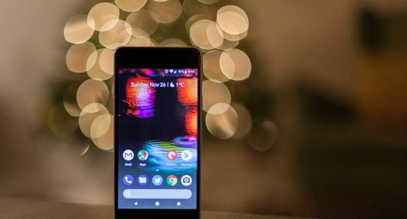 Photo Smartphone screen