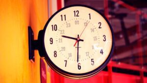 Photo Clock ticking