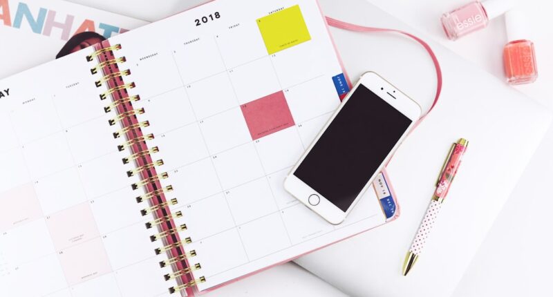 Photo Nouns: ADHD, daily planner, template Image: Planner template