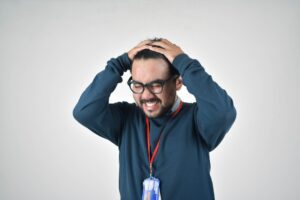 Photo Image: Frustration, Distraction