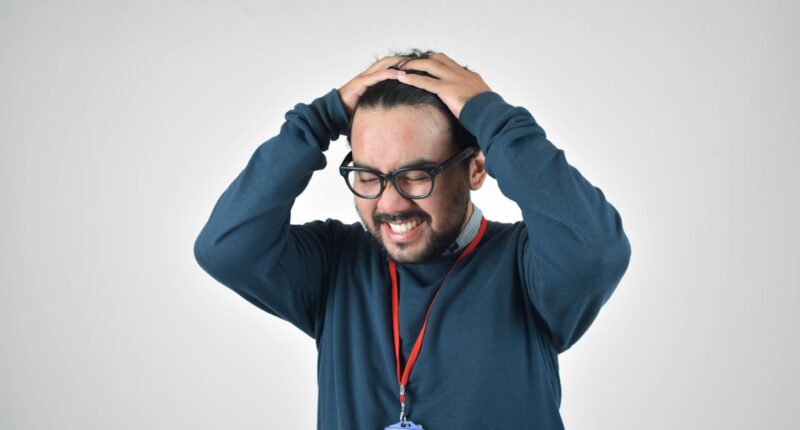 Photo Image: Frustration, Distraction