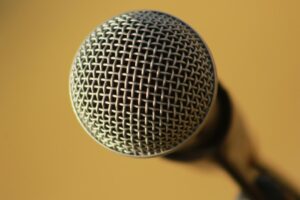 Photo Image: Headphones, Microphone