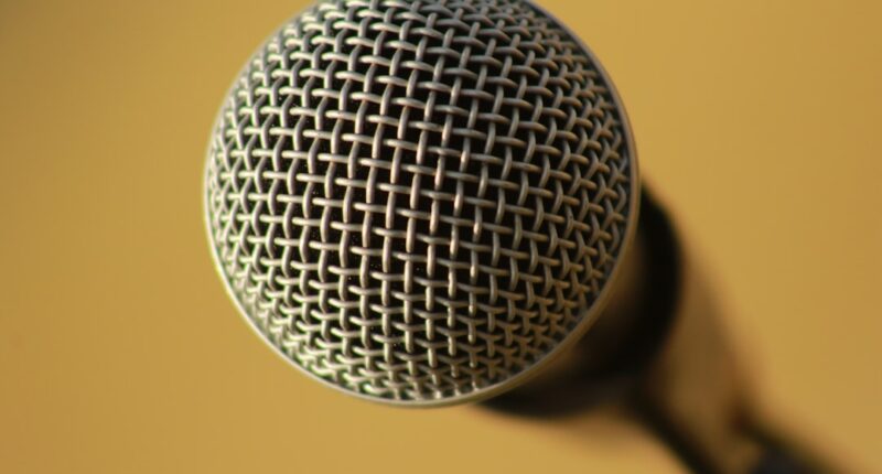 Photo Image: Headphones, Microphone