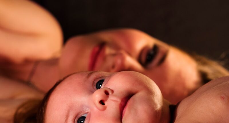 Photo Image: Mother, Child