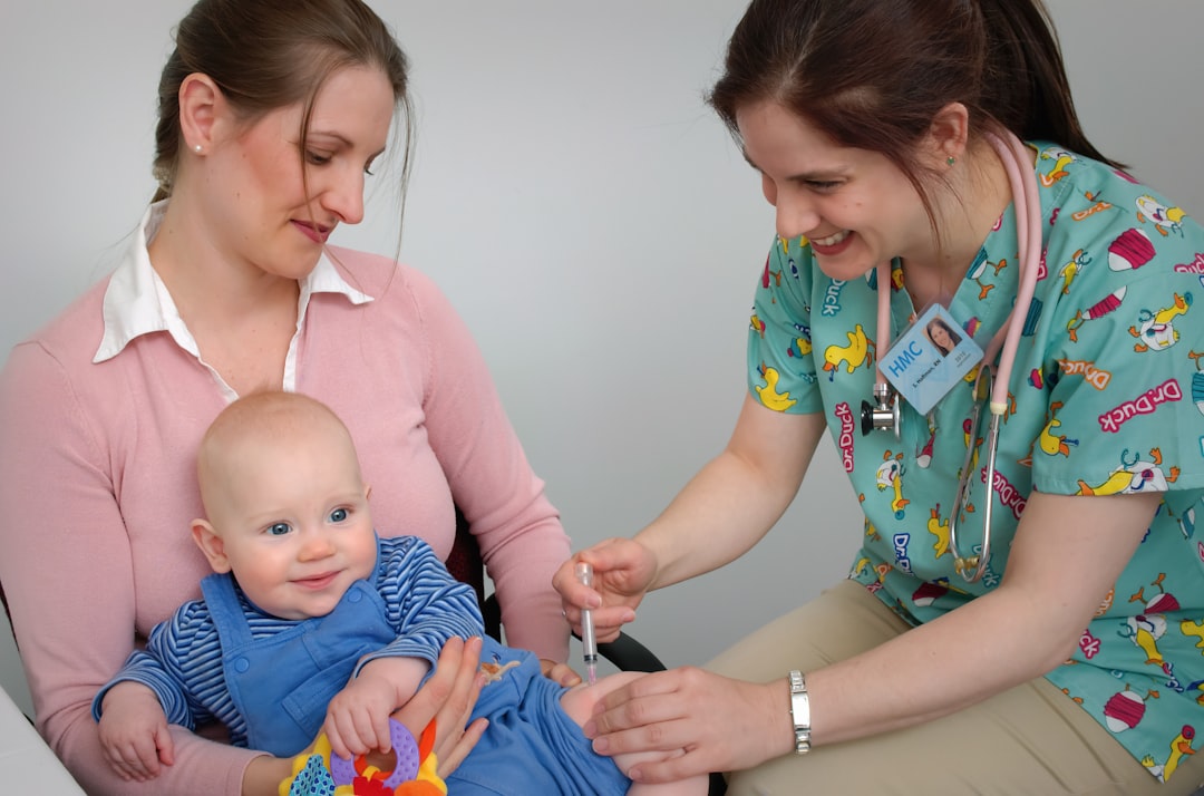 Photo Pediatrician, child